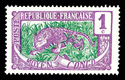 N°25c, Sans surcharge: 1c lilas-rose, TB Qualité: * Cote: 315 euros