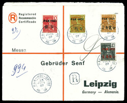 N°21, 23, 25 et 27 sur lettre recommandée de PAK-HOI le 25 juin ...