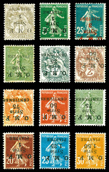 N°21a, 35a, 38a, 39a, 45c, 46b, 47a, 58a, 59a, 60c, 61j et 62c, les ...