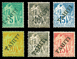 N°10, 11, 12, 13, 15 et 17, les 6 valeurs TB (certificats) Qualité: ...