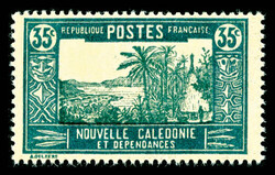 N°51Aa, 35c vert-bleu sans surcharge, SUP Qualité: ** Cote: 440 ...