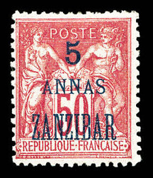 N°27, 5a sur 50c. TB Qualité: * Cote: 170 euros