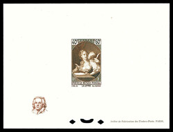 N°446, Fragonard: épreuve de luxe petit format avec remarque. TTB ...