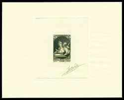 N°446, Fragonard: épreuve d'artiste en noir signée du graveur, TB ...