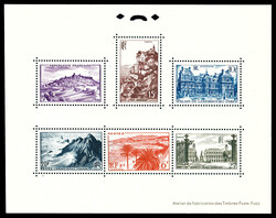 Blocs Spéciaux: N°759, 760, 763, 764, 777 et 778, Série Monuments, ...