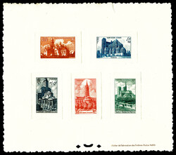 N°772/776, 2ème série Cathédrales en épreuve collective. Tirage ...