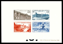 N°780/783, Blocs Spéciaux: 12ème congrès de l'Union Postale non ...