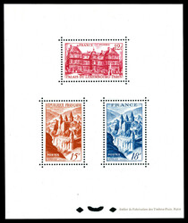 Blocs Spéciaux: N°792, 803 et 805, Sites et Monuments, tirage 14 ...