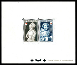 N°914/915, Blocs Spéciaux: Paire Croix rouge de 1951, tirage 17 ...