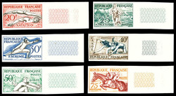 N°960/965, Série JO non dentelée bdf. TB Qualité: ** Cote: 280 ...