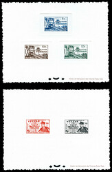 N°43/51, FEZZAN: Les 4 épreuves collectives. SUP (certificat) ...