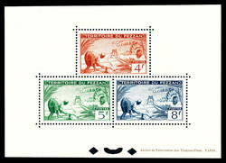 N°59/61, FEZZAN BLOC SPECIAUX, les 3 valeurs. SUP. R.R. (certificat) ...