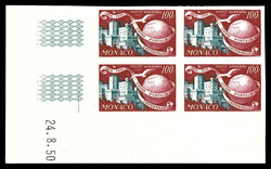 N°45/48, MONACO PA: Série 75è anniversaire de l'U.P.U. non ...
