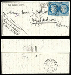 L'ARCHIMEDE', Gazette des Absents N°9 affranchie avec deux ...