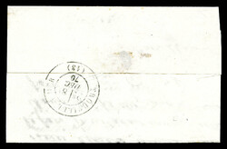 LE JACQUARD', courrier accidenté avec timbre tombé par immersion, ...