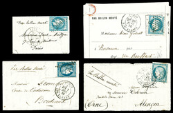 Lot de 2 ballons avec arrivée, 1 devant et une tentative d'entrée. ...