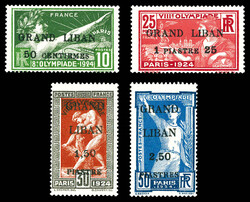 N°18/21, Série JO de 1924, TTB Qualité: ** Cote: 340 euros