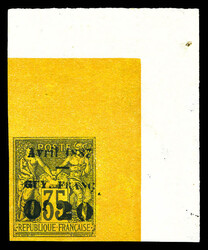 N°4, 0f 20 sur 35, coin de feuille intégral. SUP (signé ...
