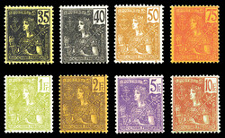 N°24/40, Série complète, les 17 valeurs TB (certificat) Qualité: ...