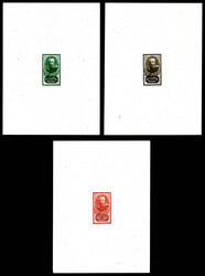 N°150/152, Série Maréchal Lyautey: 3 épreuves sur feuillets. SUP. ...