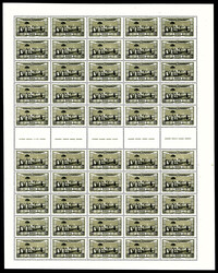 N°12/21, Série complète de 1928 en feuilles complètes de 50 ...