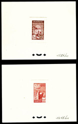 N°85/88, Série des Vues de 1952 en épreuves de couleur. SUP. R. ...