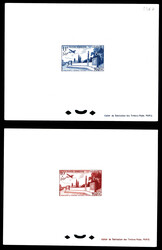 N°89/92, Série Non émise de 1952 en 4 épreuves de Luxe. SUP. R. ...