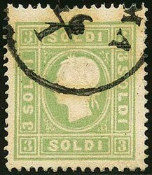 4775: Lombardy Venetia Newspaper Tax Stamps