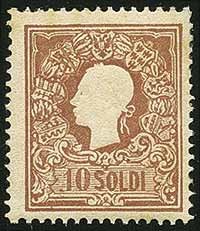 4775: Lombardy Venetia Newspaper Tax Stamps