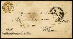 4775: Lombardy Venetia Newspaper Tax Stamps