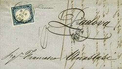 4775: Lombardy Venetia Newspaper Tax Stamps