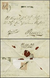 4775: Lombardy Venetia Newspaper Tax Stamps