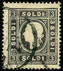 4775: Lombardy Venetia Newspaper Tax Stamps