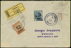 7165: Collections and Lots Italy Occupation 1918/23