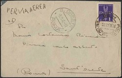 OCCUPAZIONI - POSTA MILITARE Tipologia: B P.Militare - busta per via ...