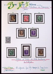 N°1, 3/6 et 10/12 neufs *, TB