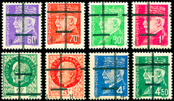 LILLE N°5/6, 8, 10, 14/16 : surch. RENVERSEE + N°12, neuf **, TB
