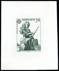 N°1459/1460 EUROPA CEPT 1985, Prince Antoine et Lully, deux ...