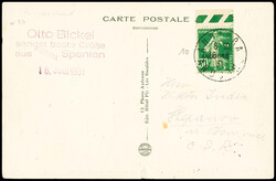 N°10 30c vert, obl CAD "Andorra Andorre" (1932) sur lettre non ...