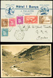 N°29 + 31 + 48 + 49 + 50 + 52 obl CAD hex "Encamp vallées ...