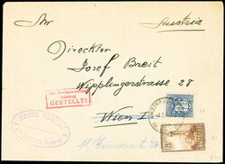 N°31 + 51 obl CAD horoplan "Andorre la Vieille val d'Andorre" (1939) ...