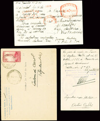 6 lettres et documents relatifs au maintien de l'ordre en Andorre ...