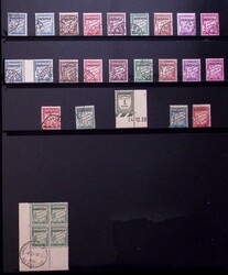 RESTANT DE COLLECTION D'ANDORRE : Album Lindner brun-rouge : ...