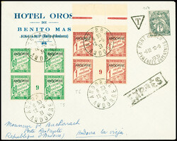 France n°107 obl CAD horoplan "Font Romeu Pyrénées Orientales" ...