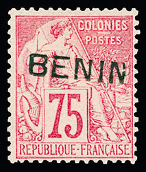 N°12 75c. rose, neuf *, TB. Signé Calves. Certificat