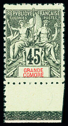 N°18a 45c. noir sur vert, variété dentelé 11, BdF, neuf **, SUP. ...