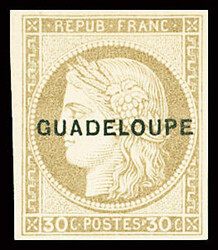 N°12 30c. brun, neuf *, TTB. Signé