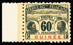 TAXE N°8a, 9a, 12a à 15a, variétés dentelé 11, BdF (sauf le 15a) ...