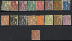 N°24 à 40, neufs *, TB