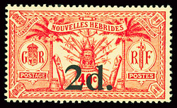 N°69 2d sur 40c, neuf **, TB. Signé Calves